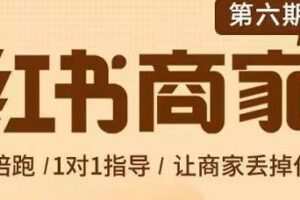贾真《小红书商家营第6期》