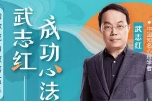 武志红2022年度大课：把事情做好的心理学课