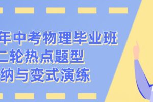 2022年中考物理毕业班二轮热点题型归纳与变式演练 