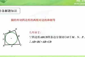 学科网名师微课堂初中九年级数学教学视频（初三）