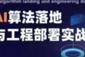 开课吧2021 AI算法落地与工程部署实践(w)