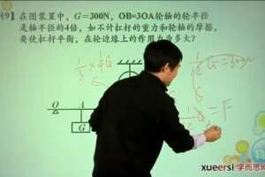 学而思-杜春雨 跟老杜挑战初中物理竞赛题 