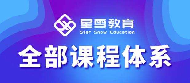 1655350262 星雪教育淘系高级班，更全的运营提升方案，零基础由浅入深，店铺最新玩法