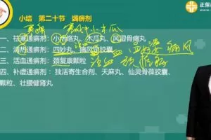 执业药师中药学专业知识二 2019罗子名基础学习班常用中成药（完结）