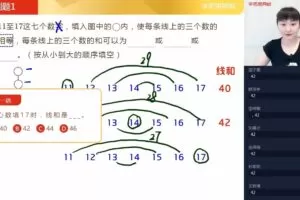 学而思网校2021年春季三年级数学目标S班史乐（完结）（10.5G高清视频）