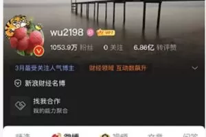 微博千万粉丝大V广西WU2198 文档