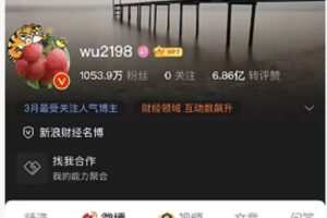微博千万粉丝大V广西WU2198 文档