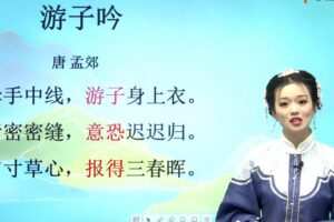 学而思 陈更带你学古诗文（五年级）