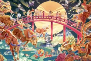 李耀辉国潮插画系统课第3期2022年旁听班【画质不错有笔刷】