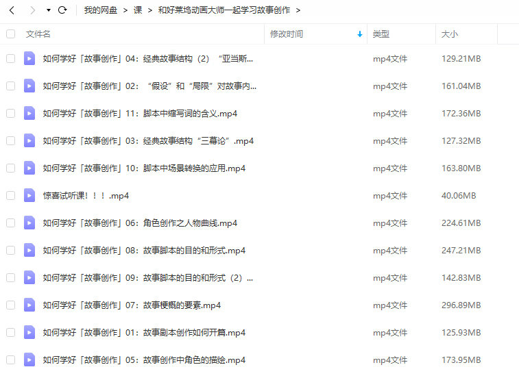 和好莱坞动画大师一起学习故事创作【画质还可以】