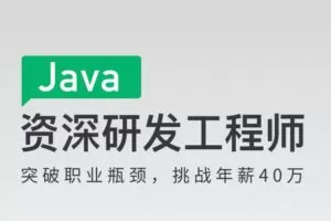奈学Java资深研发工程师1期2021