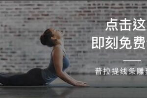 郑蓓普拉提线条雕刻初阶