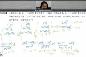 蘑菇网校 小学四年级奥数2019年秋季专题班 