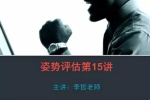 李哲2018姿势评估视频25讲完整版