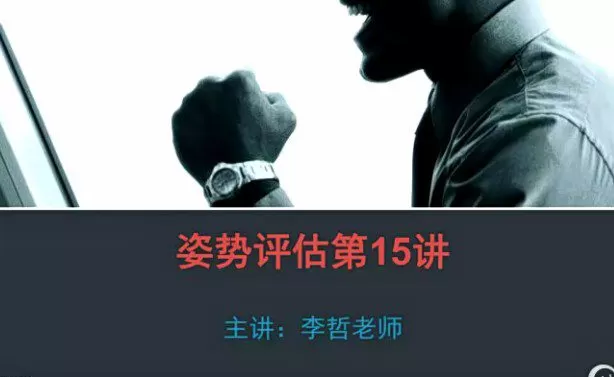 李哲2018姿势评估视频25讲完整版 1 1659245599 李哲2018姿势评估视频25讲完整版