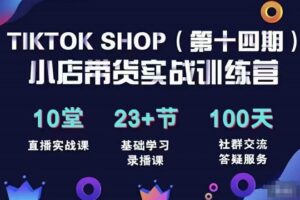 TikTokShop全球店带货训练营（14期）打开全球流量新思维，出海抢占全球新流量，一店卖全球