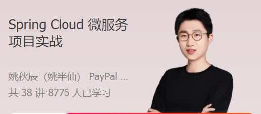 1659527137 Spring Cloud 微服务项目实战 以练代学，快速上手微服务开发