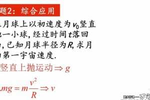 万门中学-王志轩 高中物理必修二基础课 