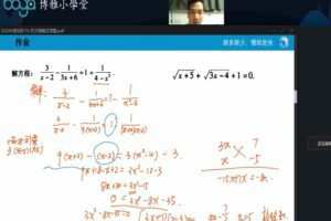 博雅孙维刚数学-袁斌 初中数学代数二期系统课