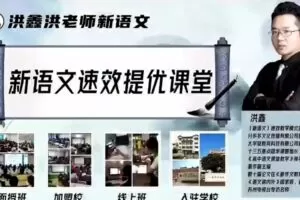 洪鑫洪老师新语文小学2021年暑期初级班（一阶） 