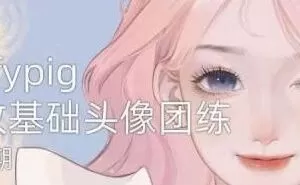 Luffpig2022年漫改头像团练第4期ipad插画课【画质还行有笔刷】