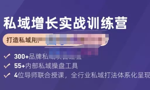 馒头商学院·私域增长实战训练营(第五期),打造私域用户+营收的双核增长引擎 1 1661808092 馒头商学院·私域增长实战训练营第五期,打造私域用户营收的双核增长引擎