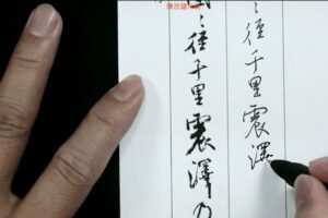 陈忠建 行书书法教学课程 