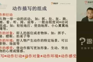 跟谁学无忧作文八大技巧提高班（完结）