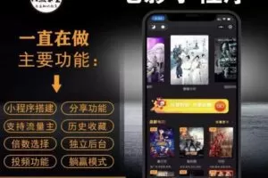 外面收费599影视小程序搭建教程，号称日入300＋【源码+教程】