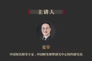 如何识破财务诡计丨夏草