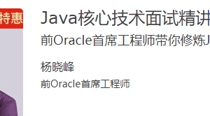 Java核心技术面试精讲