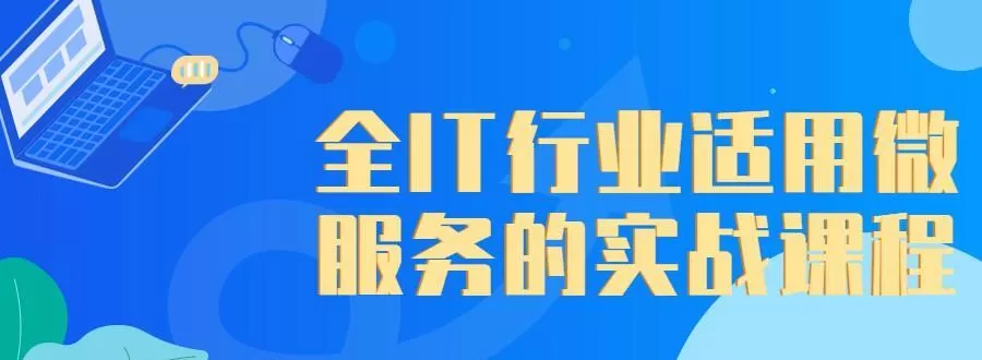 全It行业适用微服务的实战课程