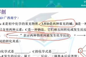 学科网初中化学各地区通用视频课程