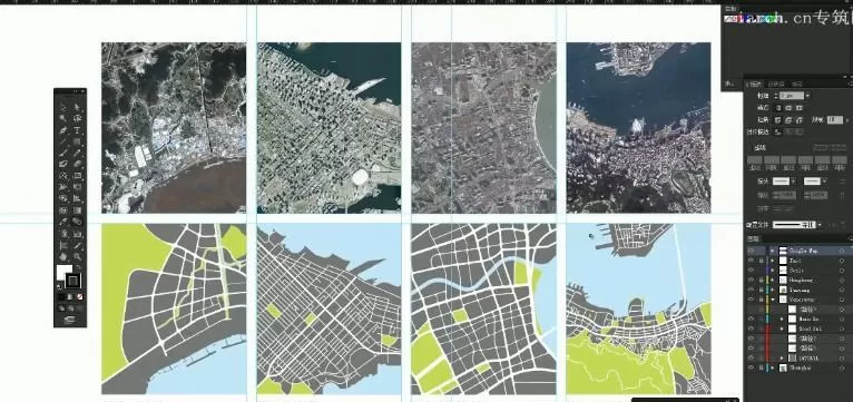 专筑网 Adobe Illustrator 分析图系列讲座