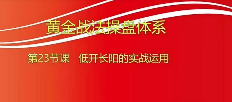 【小龙女】量学大讲堂-聂金群《量学黄金战法》第八期