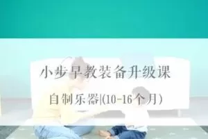 小步早教宝宝课程10-16月（全24节）