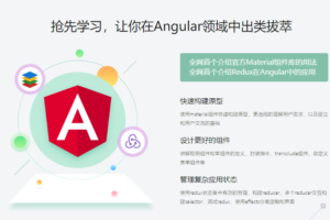 Angular打造企业级协作平台，让你在Angular领域中出类拔萃