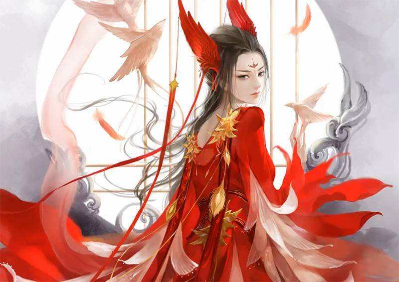 痕迹指尖糖古风插画课第16期2020年新课插图 痕迹指尖糖古风插画课第16期2020年新课插图