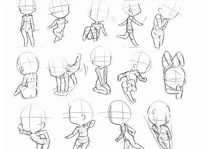 轻微课-【小粉菇】萌萌哒的Q版人物绘制详解之Q版漫画人物入门教学 1 1650321818 轻微课 【小粉菇】萌萌哒的Q版人物绘制详解之Q版漫画人物入门教学