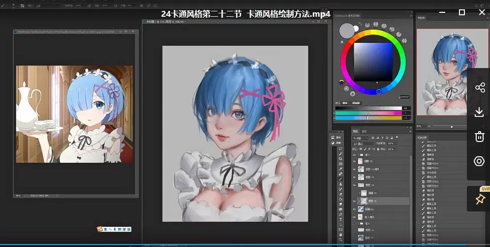 Teamo厚涂2022年综合课程特训班【画质高清有笔刷】