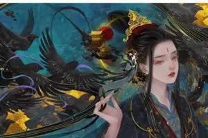 [随随+壳中蝎] 养猫画画的随随古风课水墨重彩第一期