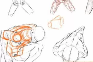 【画画的春哥】人体结构造型1期（2017）