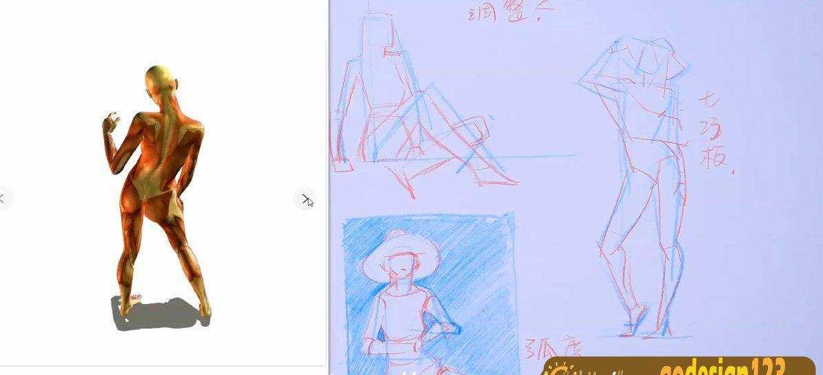 【画画的春哥】人体结构三门课基础 速写 角色设计（2019）强烈推荐★★★★★✔
