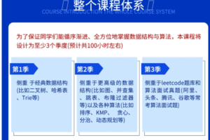 小码哥恋上数据结构与算法(合辑)-MJ大神精选|三季全带课件|完结无秘