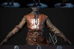 zbrush魔型志第三期网络班光叔强哥次世代游戏全流程建模雕刻（画质高清）