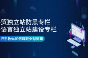 外贸独立站防黑专栏+多语言独立站建设专栏