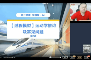 【2022暑】高三物理目标A+班章进