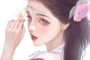 狄大萌2022人像上色ipad插画课第八期【画质还行有笔刷和素材】