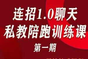 连招1.0聊天陪跑训练课第一期（编号0503303）