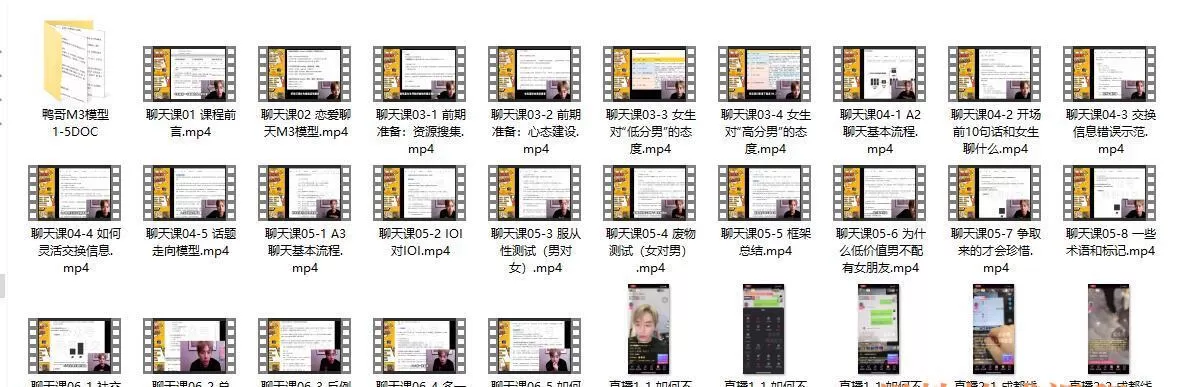 亚哥社交《1999线上聊天课》课程简介